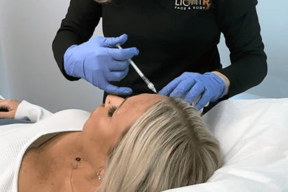 botox acc LightRx Birmingham client consultation for non-invasive treatments